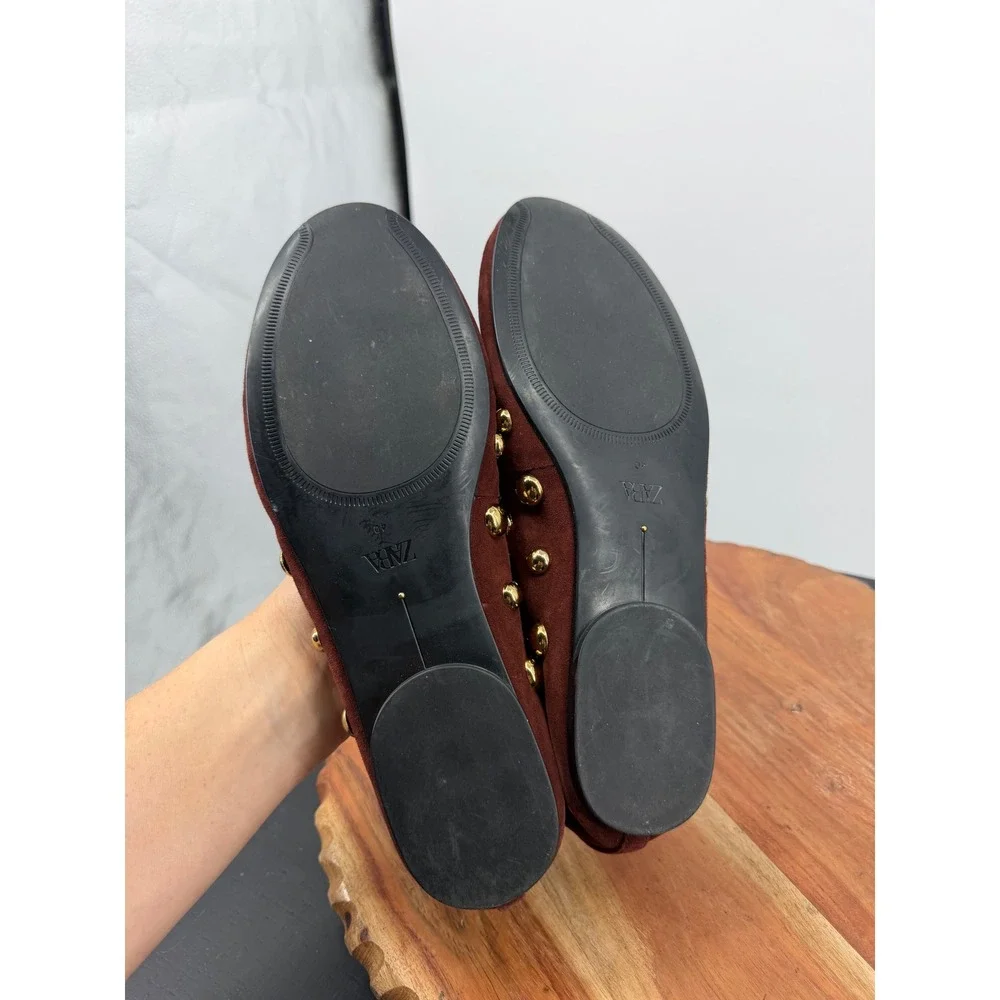 Zara suede ballet